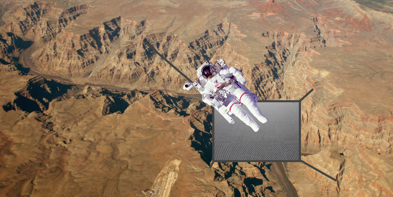 Illustration for article titled Russia to NASA: "Try Jumping To ISS On A Trampoline."